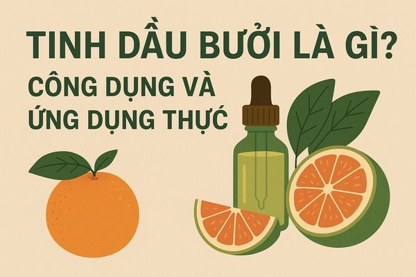 Tinh dầu bưởi là gì? Công dụng và ứng dụng thực tế
