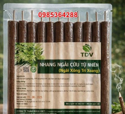 Nhang ngải cứu: Công dụng, thành phần dược tính và những điều cần biết trước khi sử dụng