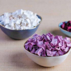 Ứng dụng của tinh dầu khoai môn trong đồ uống và bánh kẹo